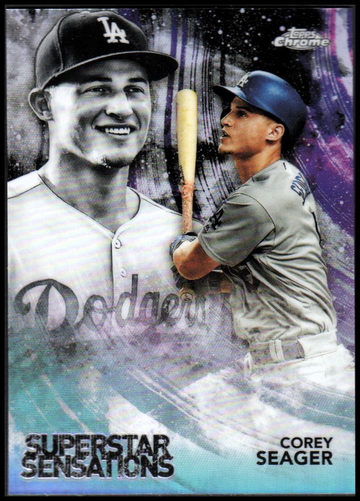 2018 Topps Chrome Superstar Sensations Refractors #SS5 Corey Seager