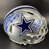 HOF - Cowboys Multi Signed Authentic Speed Helmet Inc. Drew Pearson, Bob Lilly, and Mel Renfro