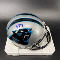 NFL - Panthers Jonathan Mingo signed mini helmet