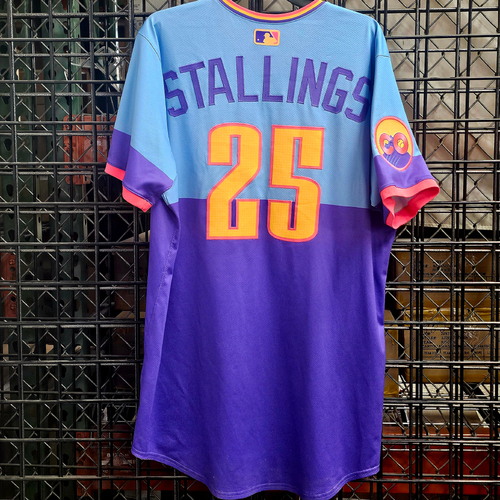 Rockies 2025 City Connect Jersey - Team Issued Jacob Stallings