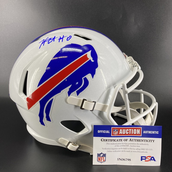 NFL - Bills Keon Coleman Signed Replica Speed Helmet