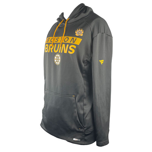 Photo of Team-Issued 2024-2025 Player Worn Fanatics Bruins Hoodie - Elias Lindholm