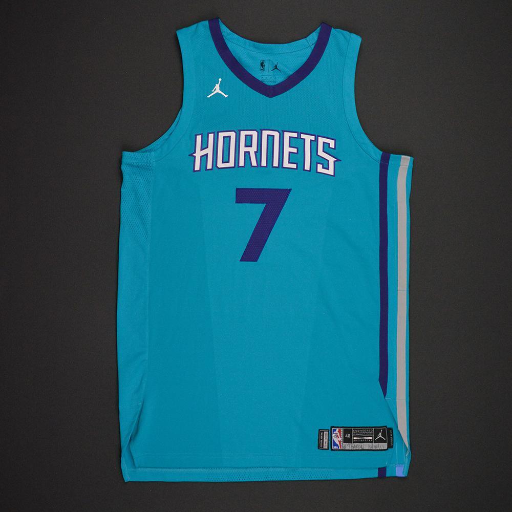 Dwayne Bacon - Charlotte Hornets - Kia NBA Tip-Off 2017 - Game-Worn NBA ...