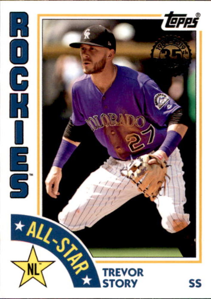 2019 Topps '84 Topps All Stars #84ASTS Trevor Story