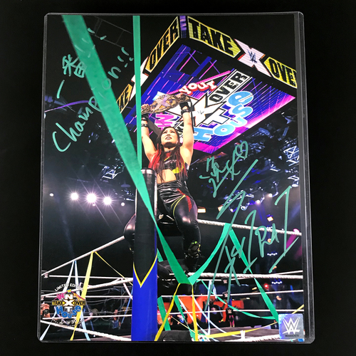 Io Shirai SIGNED NXT In Your House 2020 11x14 Photo (#1 of 30)
