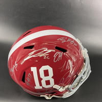 NFL - Alabama Replica Speed Helmet Signed by 2023 Pro Bowlers Including ...