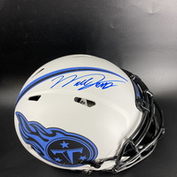 NFL - Titans Will Levis signed authentic lunar eclipse helmet