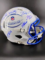NFL - Multi Sign NFL Foundation Replica Helmet Signed By Over 25 Pro Bow...