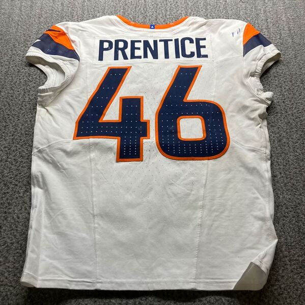 London Games - Broncos Adam Prentice Game Worn Jersey (10/12/2025) Size ...