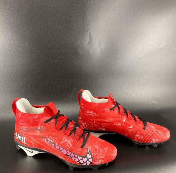 MCMC - Eagles Nakobe Dean Custom Cleats 2025 Season Size 12 Proceeds Ben...