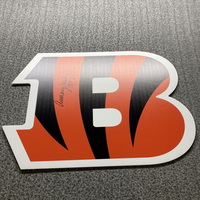 HOF - Bengals Fat Head Foam Core Cut Out Signed by Anthony Munoz (Edges ...