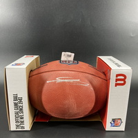 NFL - Vikings Jordan Addison Signed Authentic Football (Light Signature)