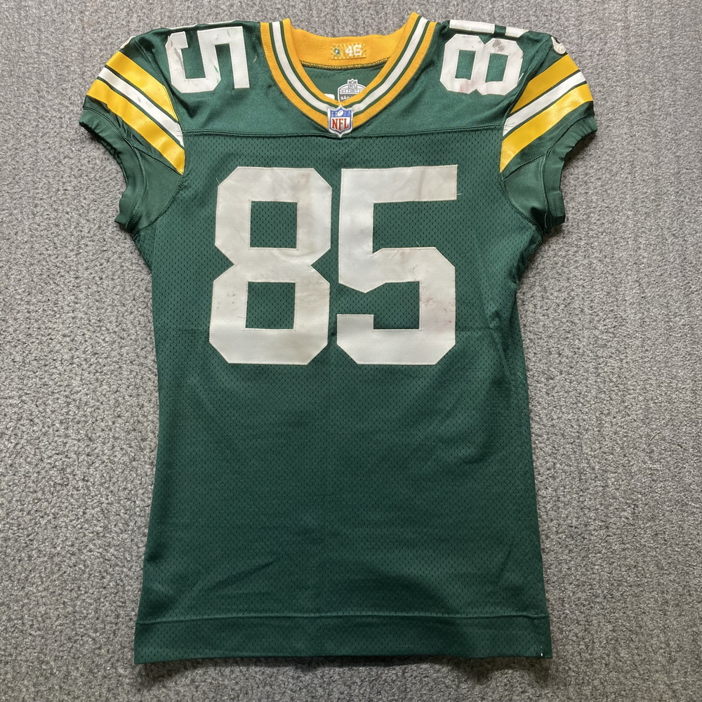 Sao Paulo Game - Packers Tucker Kraft Game Worn Jersey 9.6.24 Size