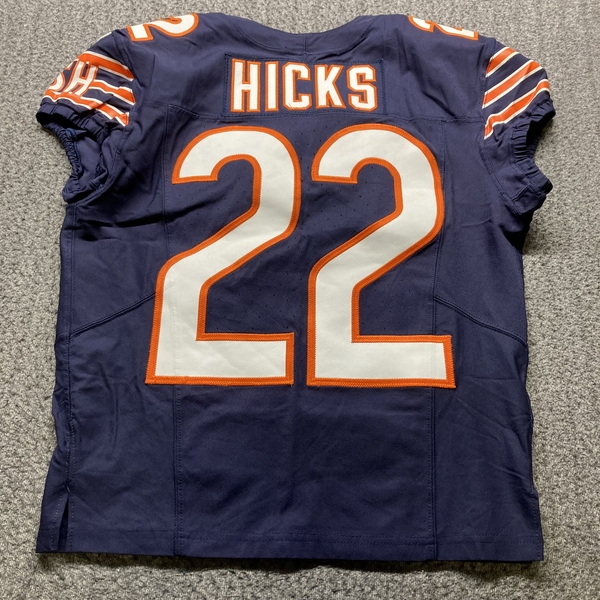 London Games - Bears Elijah Hicks Game Used Jersey (10/13/24) Size 42
