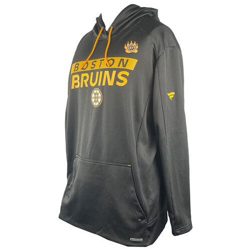 Photo of Team-Issued 2024-2025 Player Worn Fanatics Bruins Hoodie - Mark Kastelic