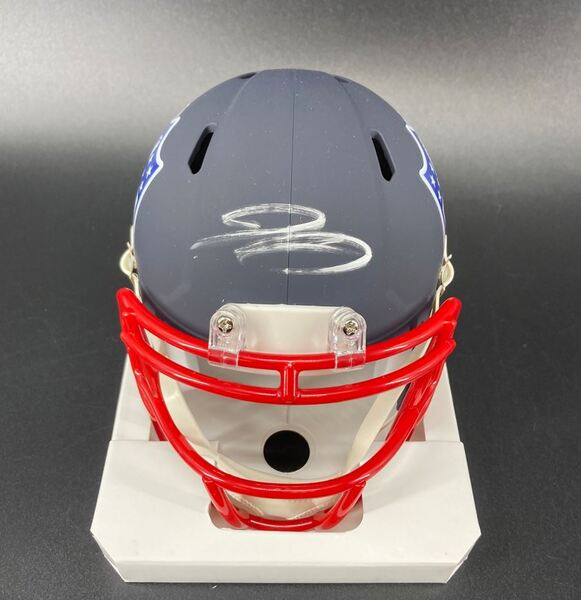 NFL - Vikings Jordan Addison Signed NFL Shield Mini Helmet