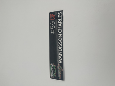Photo of 2024 Locker Tag Wandisson Charles #59