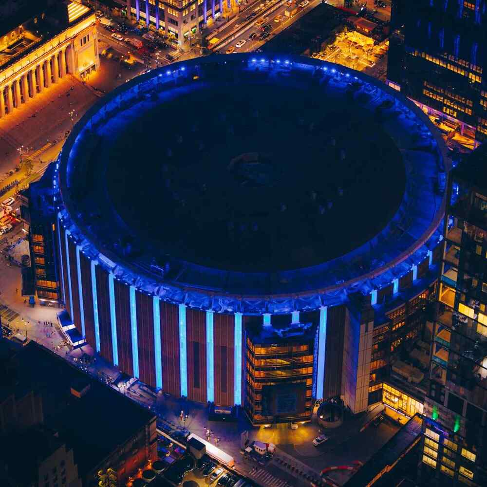 NEW YORK RANGERS VS. COLUMBUS AT MADISON SQUARE GARDEN