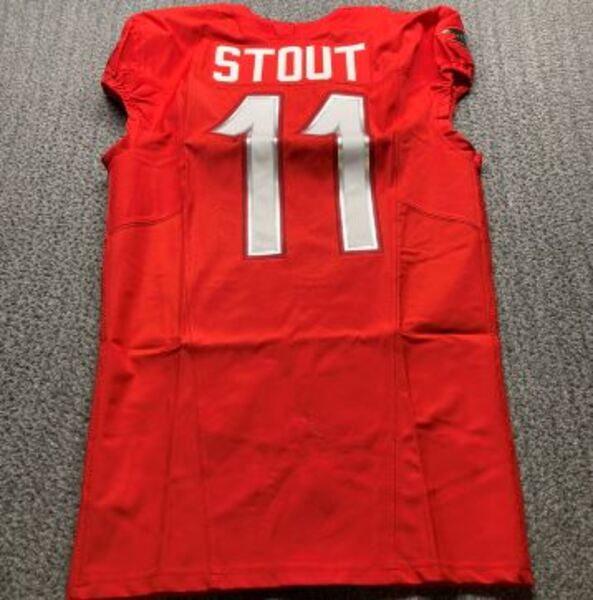 NFL - Ravens Jordan Stout Game Issued Pro Bowl Games Jersey Size 42