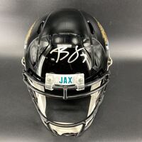 NFL - Jaguars Brian Thomas Signed Replica Speed Helmet