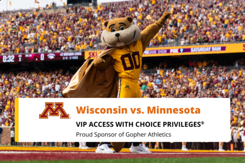 Photo of Wisconsin vs. Minnesota | November 29, 2025 (2 VIP passes)