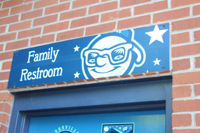 Family Restroom Sign