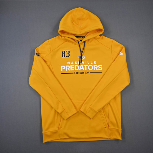 Image of Wilsby, Adam - Hoodie Issued by the Nashville Predators - 2025-26 NHL Season