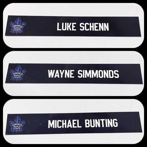 Toronto Maple Leafs Flipside Locker Room Nameplates (2022-23 Season)