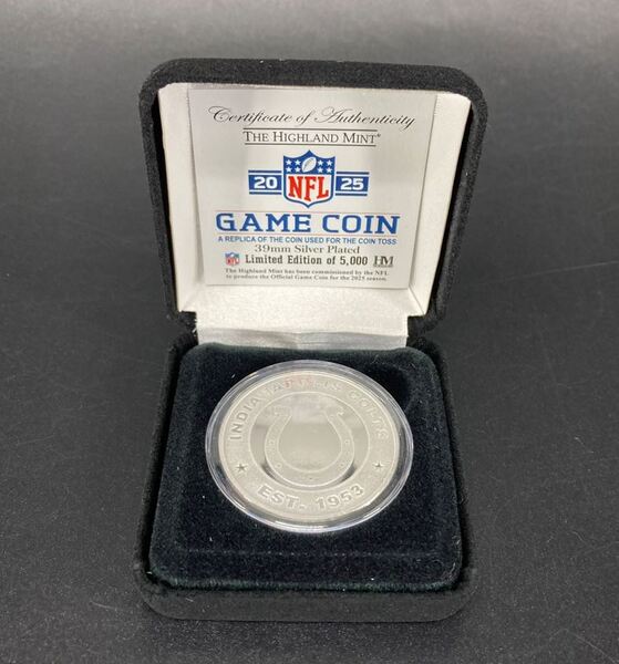 Colts 2025 Commemorative Game Coin