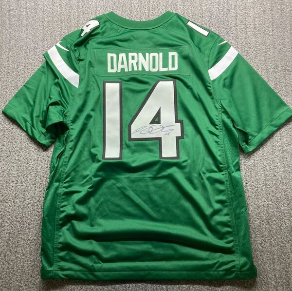 Jets - Sam Darnold Signed Replica Jersey XL