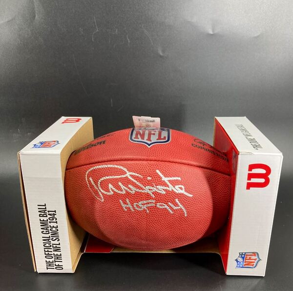 HOF - Cowboys Randy White Signed Authentic Football