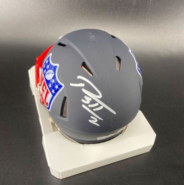 NFL - Broncos Patrick Surtain Signed NFL Shield Mini Helmet
