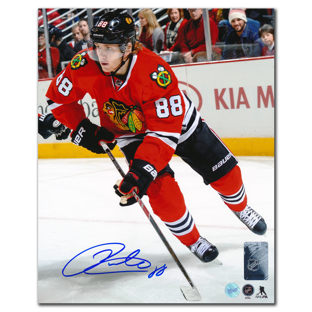 Patrick Kane Chicago Blackhawks RUSH Autographed 8x10