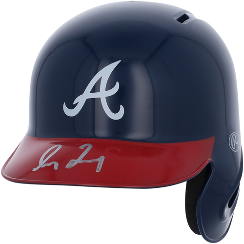 Greg Maddux Atlanta Braves Autographed Rawlings Mini Batting Helmet