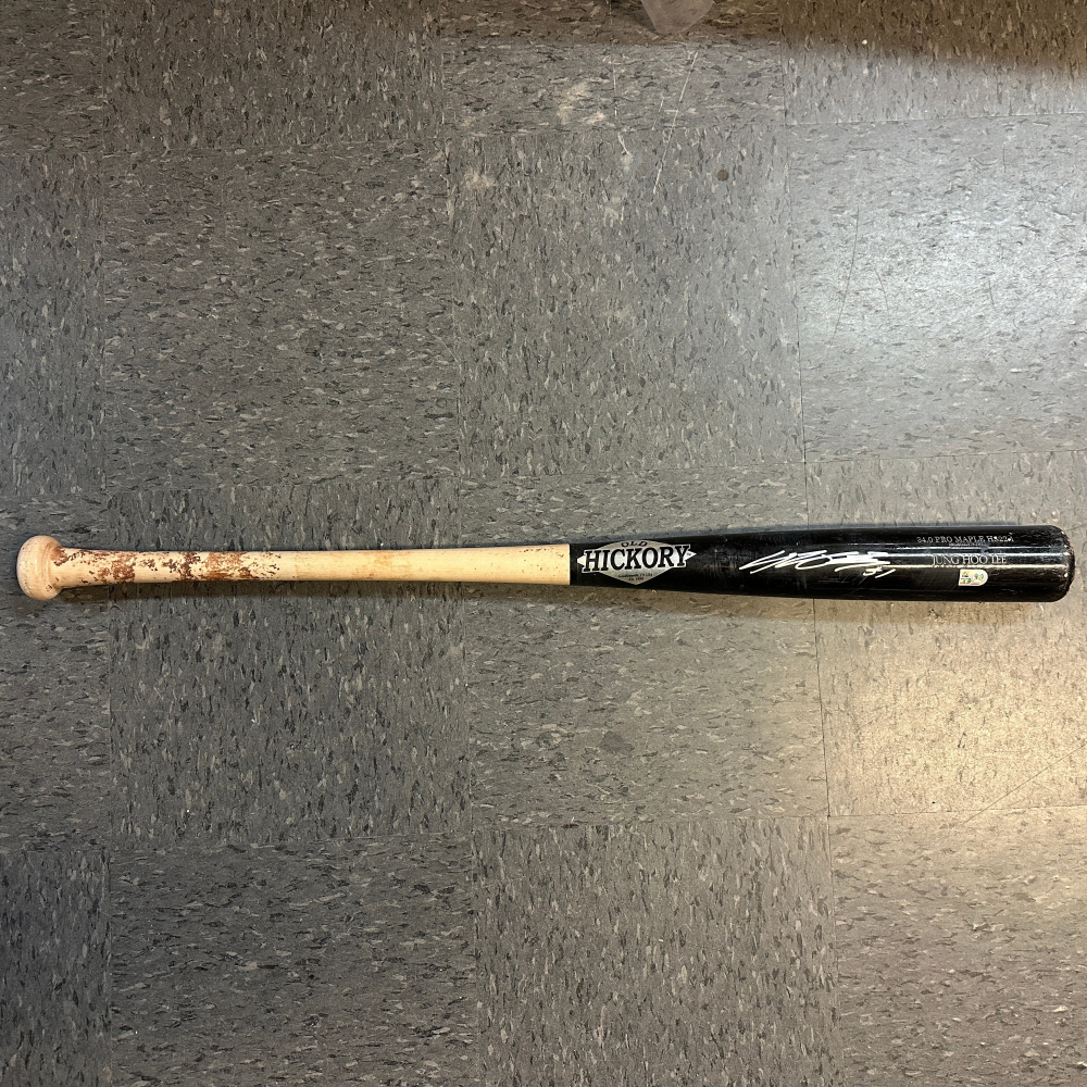 Team Issued & Autographed Pro Model Bat - #51 Jung Hoo Lee - Old