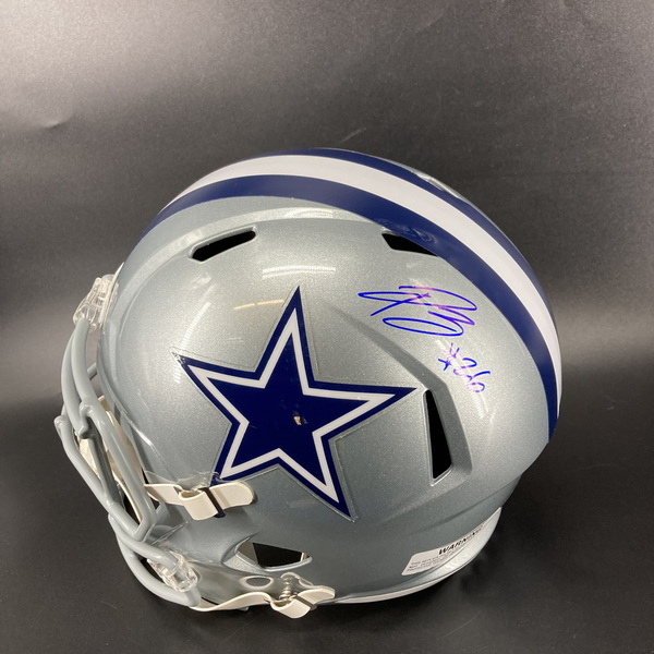NFL - Cowboys DaRon Bland Signed Replica Speed Helmet