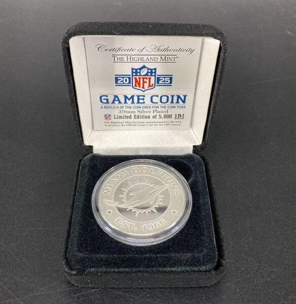 Blank - Dolphins 2025 Commemorative Game Coin