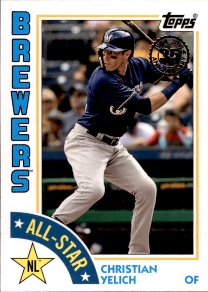 2019 Topps '84 Topps All Stars #84ASCY Christian Yelich