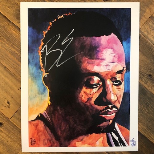 Big E SIGNED Rob Schamberger 11x14 Art Print(The Power)