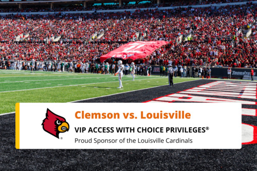 Photo of Package A | Clemson vs. Louisville | November 14, 2025 (2 passes)