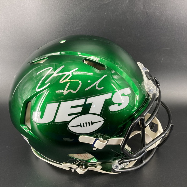 Jets - Zach Wilson Signed Authentic Helmet