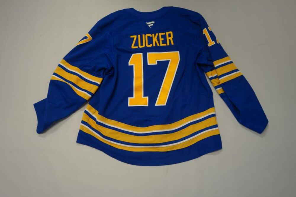 Jason Zucker 2025-26 Buffalo Sabres Set 2 Home Jersey
