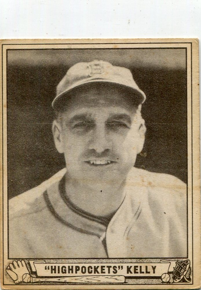 1940 Play Ball #142 George Kelly rookie card --Hall of Famer