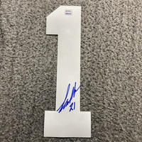 NFL - Giants Landon Collins Signed Jersey Number