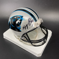 Panthers - Kelvin Benjamin Signed Mini Helmet