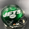 NFL - Jets Authentic Speed Helmet Signed by Quinnen Williams and Sauce Gardner