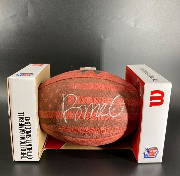 NFL - Bears Rome Odunze Signed STS Authentic Football