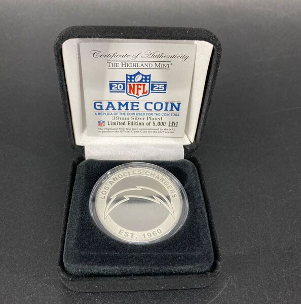 Blank - Chargers 2025 Commemorative Game Coin