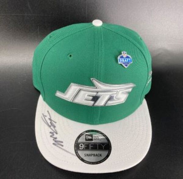 NFL - Jets David Bailey Signed NFL Draft Hat