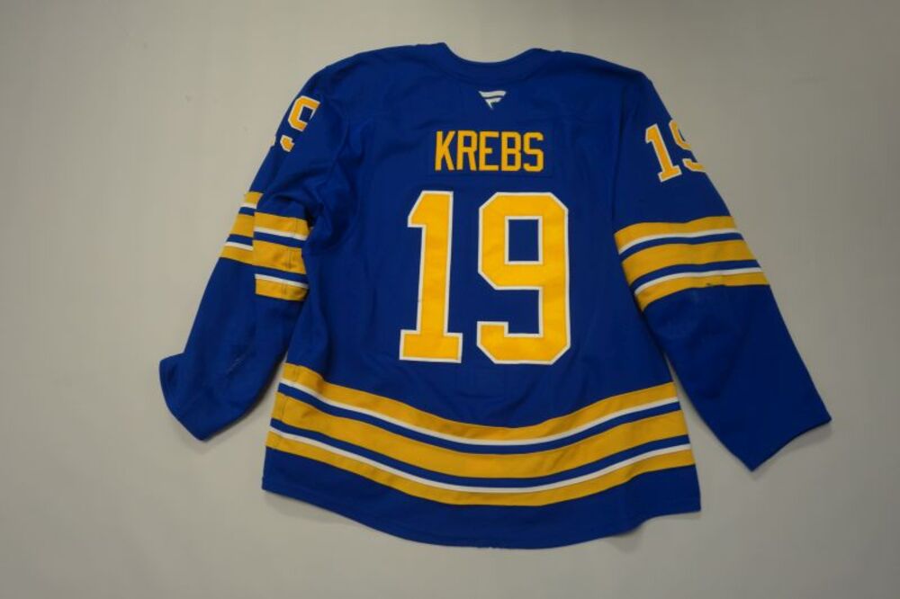 Peyton Krebs 2025-26 Buffalo Sabres Set 2 Home Jersey
